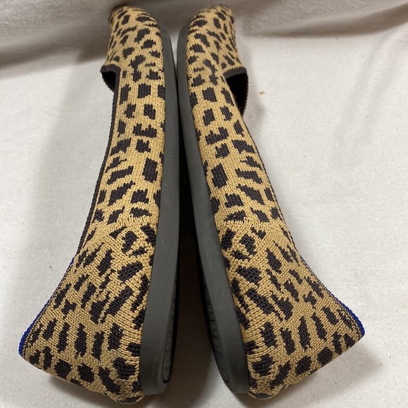 Rothy’s pointed toes animal print flats. - Picture 5 of 8